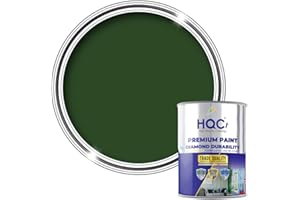 HQC Weather Shield Racing Green Smooth Masonry Paint | 1L in 30+ Colours | Storm Proof, Scrub Resistance | Weatherproof Technology Designed with Acrylic Resin for Ultimate Protection