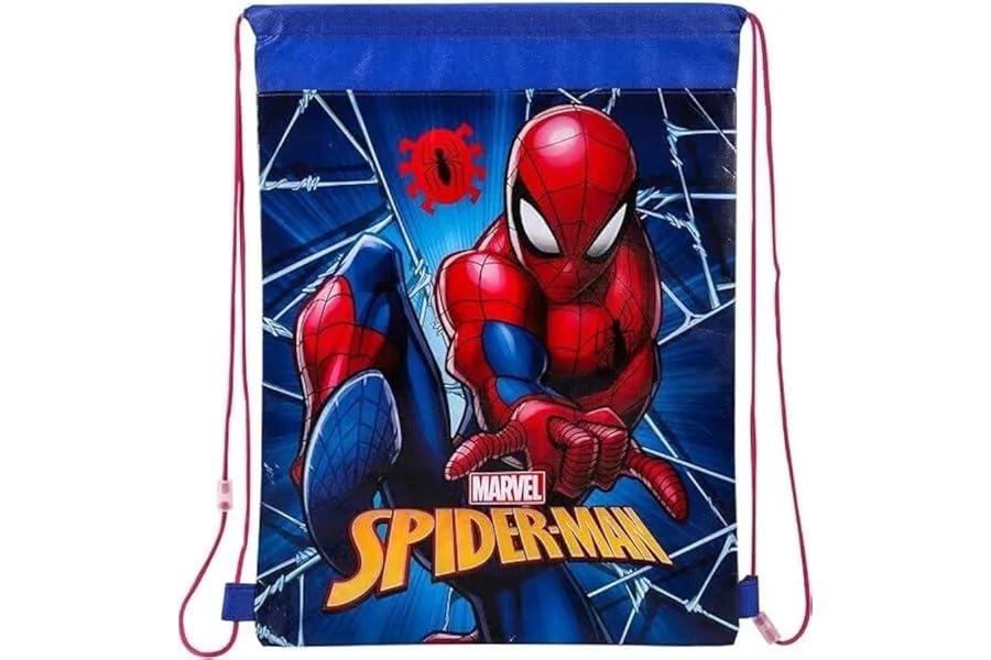 GIFTIDEAZZ Kids Character Design Drawstring Bags – Perfect for PE, Sports & School | Fun and Durable Gym Sack for Boys & Girls