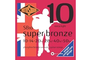 Rotosound struny do gitary akustycznej SUPER BRONZE 6-str. SB10