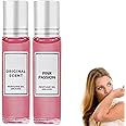 Pheromone Perfume Women, Roll-On Pheromone Perfume, Enhanced Scents Pheromone Perfume, Release Unique Charm, Pheromone Women's Fragrances (Jasmine + Lily)