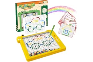 Shengou Magnetisches Bohnen Zeichenbrett Magnetisches Zeichenbrett Große Magnetische Zeichentafeln Magnet Zaubertafel Kinder Magnetic Drawing Board Zeichnen Geschenke für Kinder