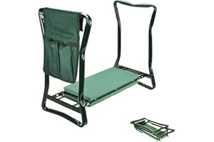TAHA® Garden Kneeler and Seat - Foldable Kneeling Stool for Gardening..