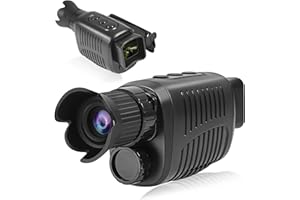 WDOIT R7 - Monocular digital de visión nocturna para 100 % de oscuridad, visión nocturna, monoculares, visión nocturna infrarroja portátil para caza, camping