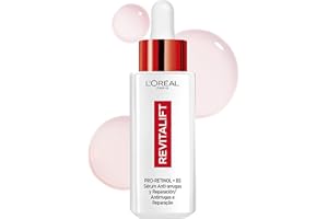 L'OREAL PARIS L´Oréal Paris, Revitalift Clásico Serum Anti-arrugas y Reparador con Pro-Retinol Avanzado y Vitamina B5, Piel más Firme, con Hidratación Intensa, Acción Reparadora de la Barrera Cutánea, 30ml