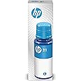 HP 31 Cyan Ink Bottle, 70ml (1VU26AN)