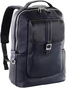 NAVA Zaino da Lavoro in Pelle di Vitello Pieno Fiore Colore Blu :  Amazon.it: Valigeria