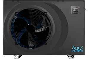 AquaForte Full Inverter Heat Pump 18kW Black