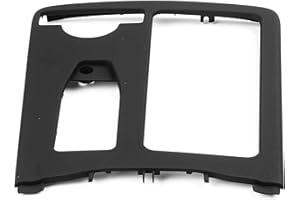 ANBOO Consola Central para W204, Consola Central, Soporte para Vasos, Consola Central para W204 Clase C Clase E 2046800107 (Negro)