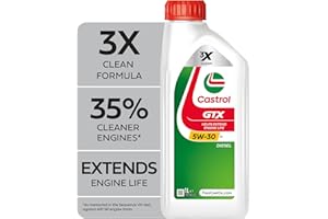 Castrol GTX 5W-30 C4 Engine Oil 1L, White