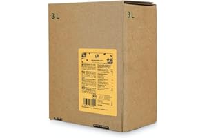 KoRo - Jus de grenade bio en cubi 3 l - 100 % jus de grenade bio, sans sucre ajouté et dans un emballage économique