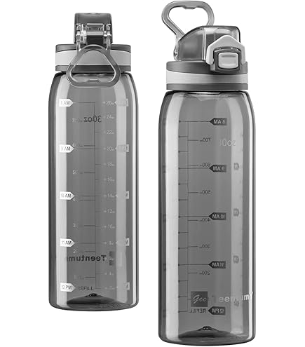 Embrava Sport Trinkflasche 1000ml – BPA-frei, Auslaufsicher, Mit Klick-Deckel & Tritan-Material