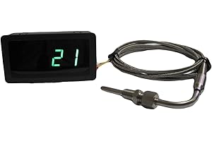 DTC Egt sensori di temperatura tipo K sonda con LED verde gauge Combo kit per auto gas di misurazione
