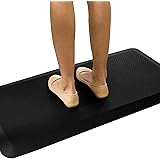 FLEXISPOT Bodenmatte für Schreibtisch, Küche, komfortabel gegen Müdigkeit, Schwarz