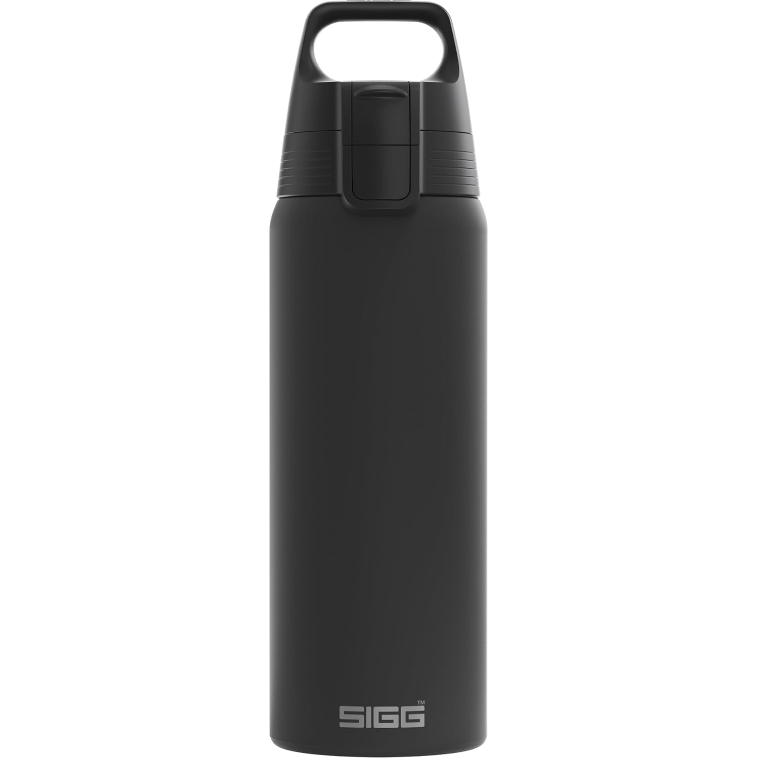 Sigg – Edelstahl Trinkflasche – Shield ONE – Einwandig & Federleicht – Für kohlensäurehaltige Getränke geeignet – Auslaufsicher – BPA-frei – Outdoor & Fitness – 750 ml / 1 L / 1,5 L