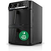 Bosch, MAFD661B0 Series 6 12L Double Basket Air Fryer | Synchronize the end of cooking in its two baskets with the Sync End f