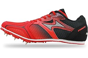 ZEIHYEURUS Scarpe da Salto in Lungo Concorso Track Spikes Scarpe Chiodate da Pista Unisex Scarpe da Atletica Leggera per Salto in Lungo Mesh Traspirante per Competizione,Allenamento,Bambini E Adulti