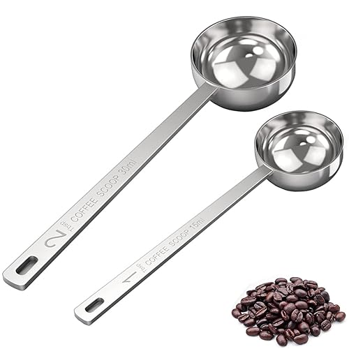 tiokin Kaffee-Messlöffel 15 & 30 ml, 2er
