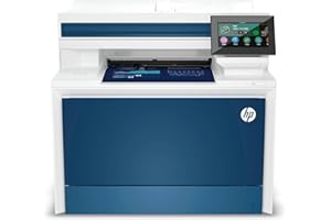 HP Color Laserjet Pro MFP 4302dw 4RA83F, Impresora multifunción A4, Impresión automática a Doble Cara, 33 ppm B/N y Color, USB, Wi-Fi, Ethernet, Copiar, Escanear, ADF Pantalla táctil de 4,3", Azul