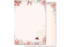 Papel de carta Navidad CUENTO DE NAVIDAD - 100 Hojas formato DIN A6 - Paper-Media