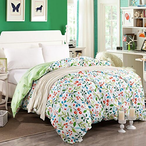 Duvet cover,100% cotton Simple Twill Quilt cover individual Cartoon double Comforter cover Bedding set (Include:Quilt coverx1)-C 59x78.7inch(150x200cm)