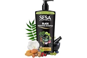 Sesa Ayurvedic Medicinal Shampoo - Hair Fall Control in 15 days - Bhringraj & 16 Herbs - NO Parabens 500 ML