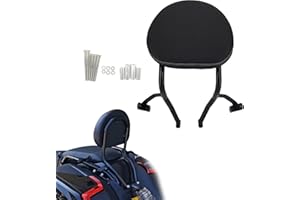 GYMARK - Respaldo de pasajero para motocicleta BMW K1600B K1600 2018 2019 2020 2021 2022 2023 almohadilla de apoyo trasero de piel