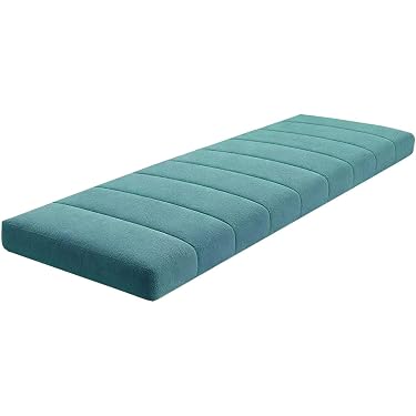 Cuscino Panca Esterno Sundale In Olefin Impermeabile – 121x45x10 Cm Con Cinghie, Colore Foglia Di Tè