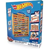 Hot Wheels Rack N' Track saklama kutusu, 44 araba veya diğer oyuncaklar i&ccedil;in &ndash; Vitrin kutusu, toplama kutusu, koleksiyon kutu