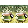 Royal Chai | Elaichi Chai Unsweetened | 10 Single Serving Sachets | Premium Instant Tea (Pack of 2)
