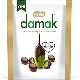 Nestl&eacute; Damak S&uuml;tl&uuml; &Ccedil;ikolata Kaplı Antep Fıstıklı Draje, 50 g, 1 Adet