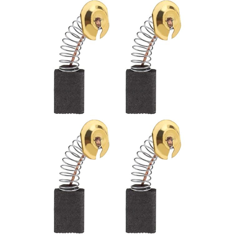 2 Balais De Charbon (brosses) Pour Moteur électrique — Dimensions 6x10x15 Mm, Référence CB103 Makita