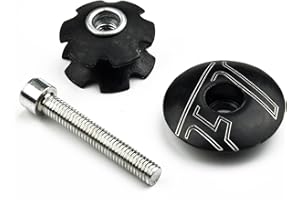 DYSTOPIAWORLD Star Nut and Top Cap Assembly for Bike Forks Fits Standard Size of 28 6mm
