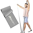 Boldfit Resistance Bands for Workout for Women Pilate Bands for Home Exercise Thera Band Toning Exercise for Gym Latex Band Theraband for Fitness, Stretching, Yoga for Men & Women ExHeavy 4.5Kg Silver