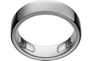 Oura Ring 5 Silver - Size 7 - Size Before You Buy