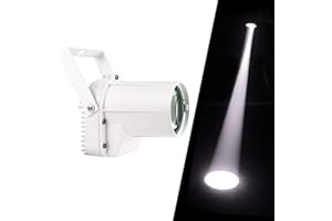 WECAN Punktstrahler für Discokugel 3w Led-pinspots, Led Spot für Discokugel Licht, Punktstrahler Led Spots Discokugel Strahler, Led Pinspot Discokugel Spotlight for Disco Spot Mirror Ball Lights Beleuchtung