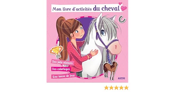 Amazonfr Mon Livre Dactivités Du Cheval Hélène Canac - 