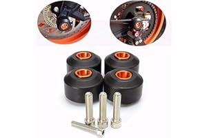 UNKNOWN Motorcycle Front Rear Fork Wheel Frame Slider Crash Protector For KTM RC 125 200 390 Duke