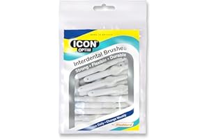 Stoddard Icon White Standard Interdental Brushes - Pack of 25