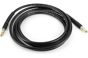 YOSOO HEALTH GEAR Węże do Myjki Ciśnieniowej, wąż do Czyszczenia Myjki Ciśnieniowej 40 MPa/5800 PSI, wąż Wymienny do Węża do Spryskiwacza Karcher K2 K3 K4 K5 (6M)