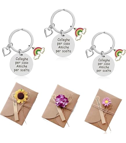 Dianellhall Set Regalo Per Insegnante - Portachiavi Ape, Segnalibri E Biglietto 'Merci De M'aider à Grandir', Busta, Fine Anno Scolastico