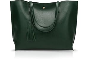 NICOLE & DORIS NICOLE&DORIS Femme Sac Cabas Grand Sac à main Sac fourre-tout en cuir PU Sac à bandoulière Mode sac à main