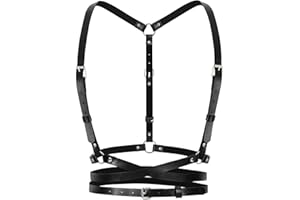 JasGood Damski skórzany pasek moda podwójny O-ring klamra pasek do jeansów spodnie sukienki