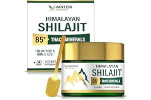 DASHR Shilajit, Shilajit Himalayano Puro con 85+ Oligominerali e Acido Fulvico, Shilajit Himalayano Puro 500mg, Migliora l'energia e il metabolismo, Adatto sia a Uomini che a Donne, 50ML
