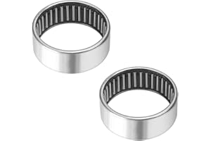 Othmro HK4520 Rodamientos de Aguja Rodamientos Acero P0 45x52x20 2pcs Camión Transmisiones, Equipo Agrícola y de Construcción