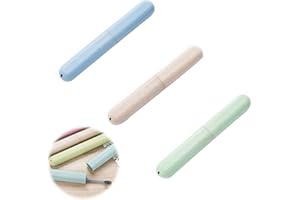 IOSPKKIO® 3 Stück Zahnbürsten-Etui, Zahnbürstenbox, Zahnbürstenkopf Schutzhülle, Tragbare Zahnbürstenhülle Geeignet für Familie, Schützen Sie Ihre Zahnbürsten auf Reisen