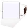 Fondale fotografico in carta Bianco Artico 2.72mx11m per studio fotografico con anima di cartone Arctic White