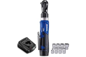 ACDELCO TOOLS ACDelco ARW1209P G12 Series 12V Li-ion Cordless 3/8” 45 ft-lbs. Ratchet Wrench Tool Kit