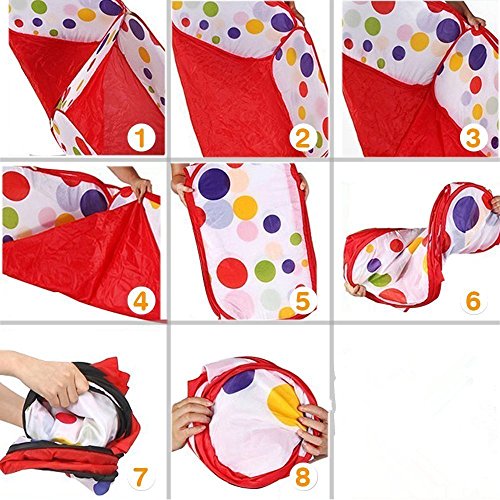 Как сложить детскую палатку в круглый чехол схема фото пошагово