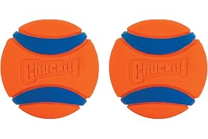 Chuckit! 17020 Hundleksak, Orange, Blå, S x 2 stycken