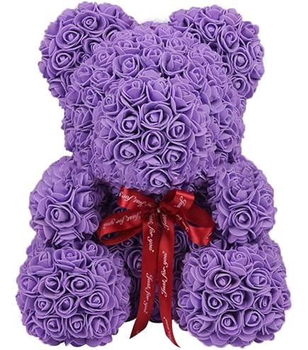 Yonuaret Ours En Roses, Bear Nounours Flower Ours Saint